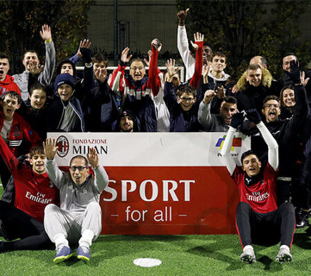 Sport for All: i giovani rossoneri a Playmore!