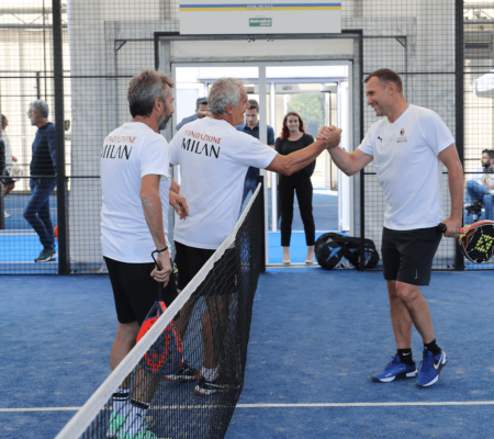 “Fondazione Milan for peace” powered by StarCasinò Sport: padel tournament between rossoneri legends to support the ukrainian people