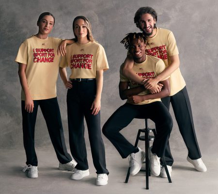 AC Milan and Off-White™ deepen their relationship by releasing a new limited-edition “I SUPPORT SPORT FOR CHANGE” t-shirt and a special campaign